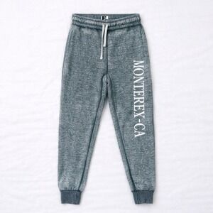 Liquid Energy Joggers Youth Medium‎ Monterey CA Graphic Sweatpants Gray